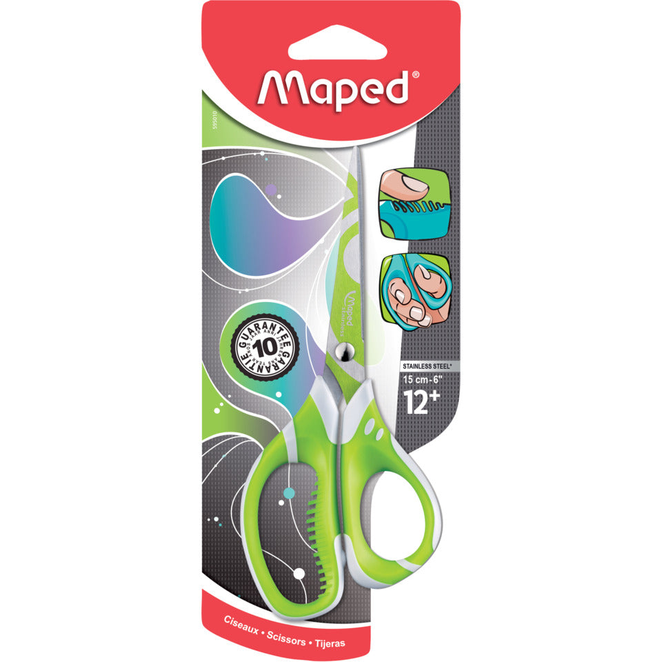 Universalschere Zenoa Fit, 15cm, sortiert MAPED M595010 MAPED 595010 Sensitiv  15 cm
