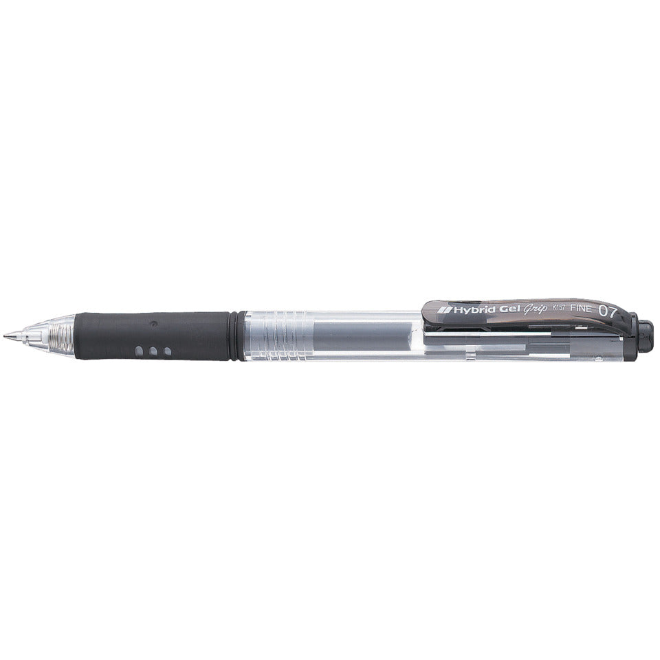 Gel-Tintenroller Hybrid Gel Grip K157, 0,35mm, schwarz PENTEL K157A PENTEL K157-A Onliner