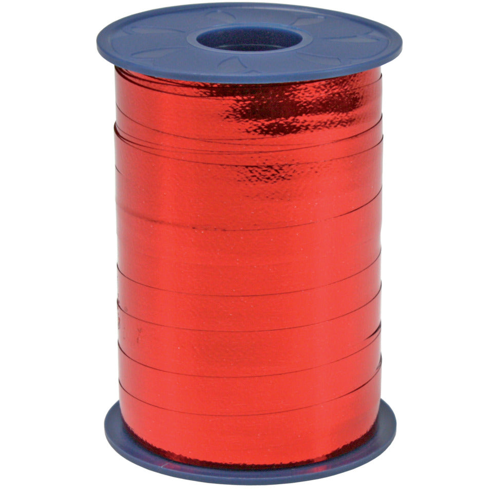 Ringelband, 10mmx250m, metallic rot  2858-609 285 8 - 609   10 mm 250 m
