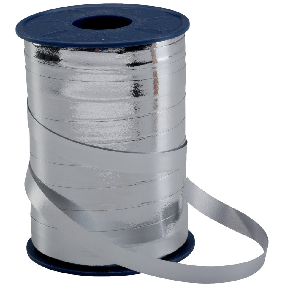 Ringelband, 10mmx250m, metallic silber  2858-631 285 8 - 631   10 mm 250 m