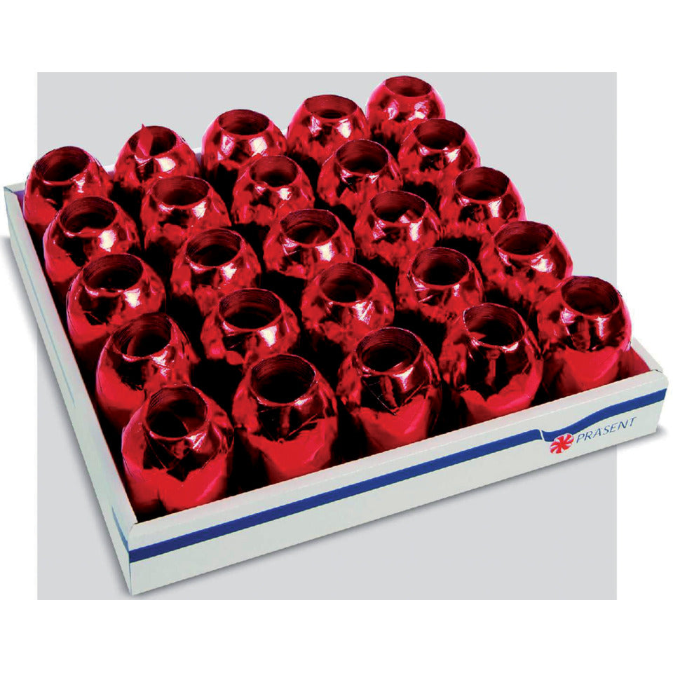 Weihnachts-Eiknäuel metallic XXL, 10mmx30m, rot PRÄSENT 412-609 412-609   10 mm 30 m