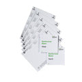 Einsteckschild DOOR SIGN REFILL, 149 x 148,5 mm, weiß