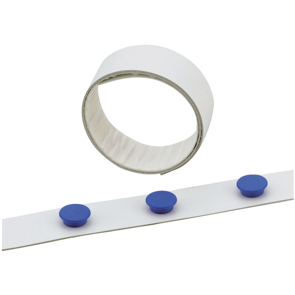 Magnetband, selbstklebend, Metall, 500 x 3,5 cm, weiß DURABLE 4715 02