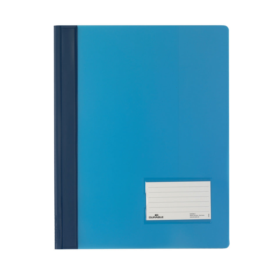 Schnellhefter DURALUX®, transluzente Folie, für A4 Überbreit, 245 x 310 mm, blau DURABLE 2680 06 DURABLE 2680 06 Plastik Überbreite