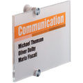 Türschild Crystal Sign, 210x148mm, transparent DURABLE 4823 19 DURABLE 4823 19 210x148mm