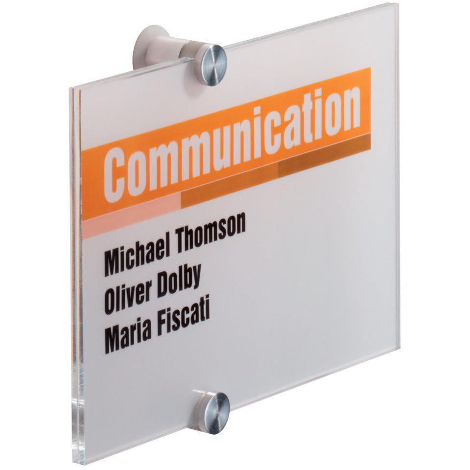 Türschild Crystal Sign, 210x148mm, transparent DURABLE 4823 19 DURABLE 4823 19 210x148mm
