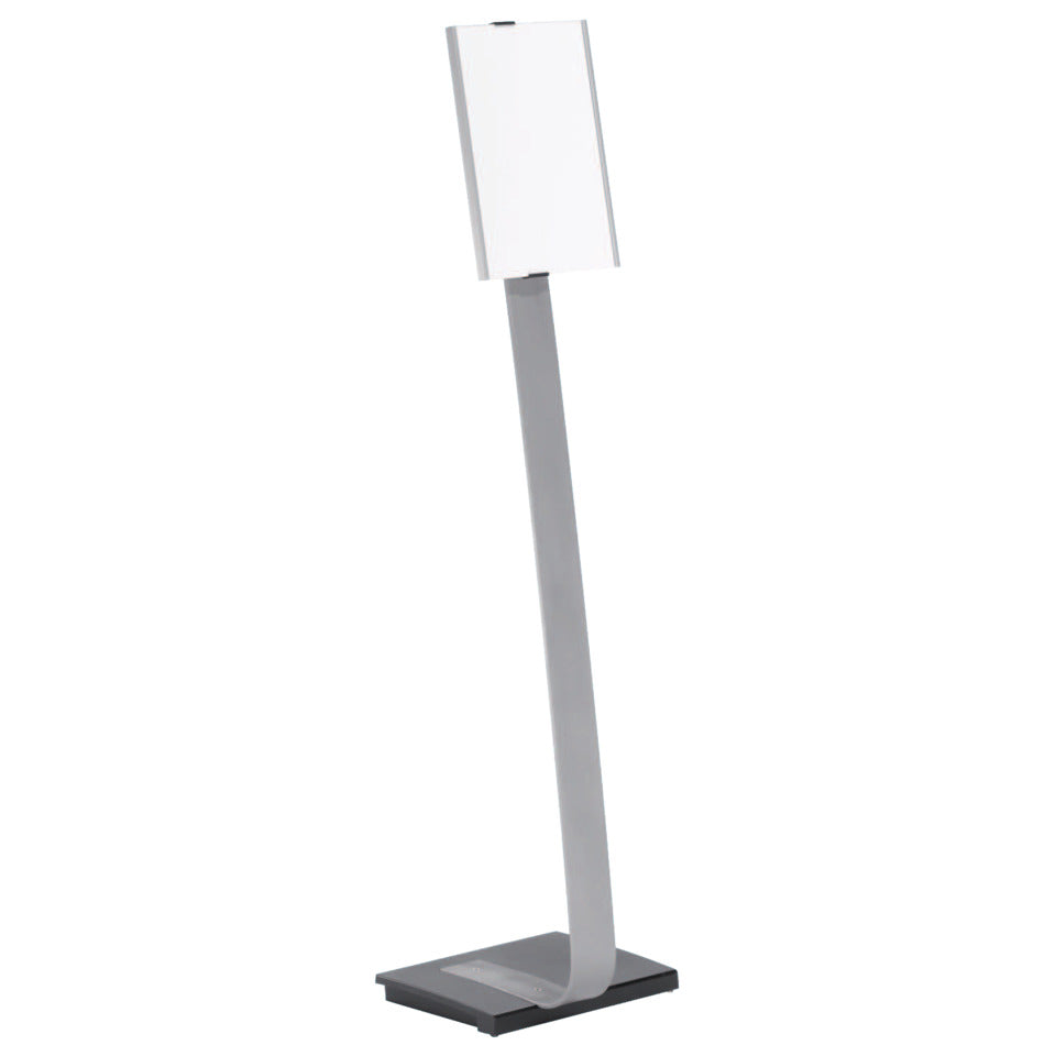 Bodenständer Info Sign Stand, A4, metallic-silber DURABLE 4812 23 DURABLE 4812 23 INFO SIGN