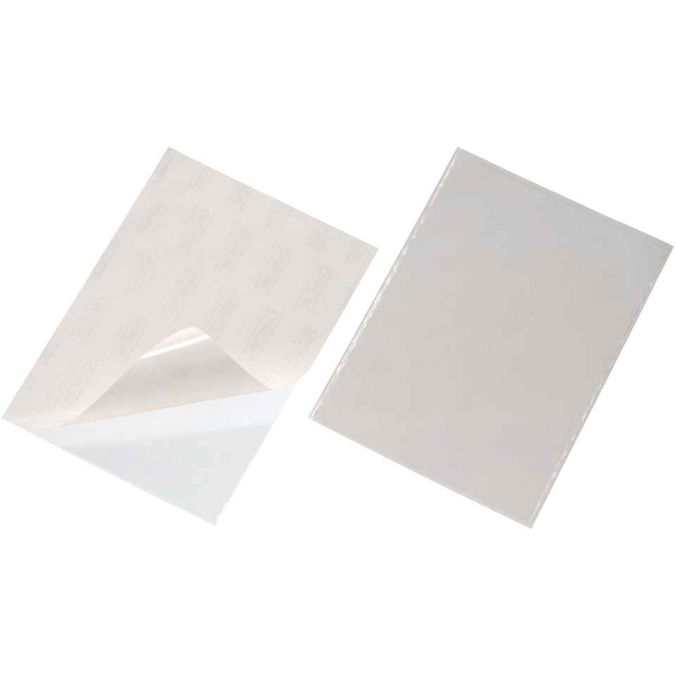Selbstklebetasche POCKETFIX®, 210x297mm, oben offen, transparent   3 Stück DURABLE 8095 19 DURABLE 8095 19  3ST Pocketfix