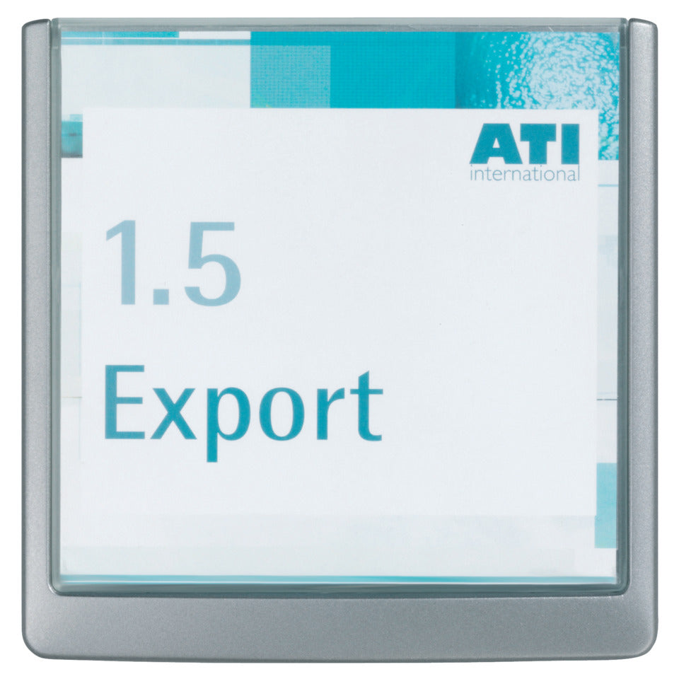 Türschild Click Sign, 149x148,5mm, graphit DURABLE 4862 37 DURABLE 4862 37 149x148,5mm