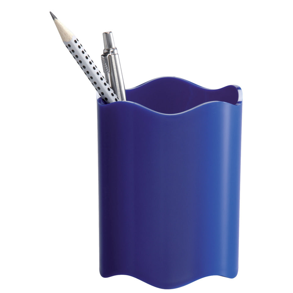 Stifteköcher Trend, Ø80mm, blau  ~ DURABLE 1701235040 DURABLE 1701235040  80mm D.