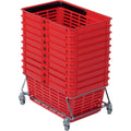 Einkaufskorb Shopping Basket 19, stapelbar, rot DURABLE 1801565080