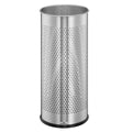 Schirmständer Edelstahl 28,5L rund, Perforationsring, silber DURABLE 3371 23 DURABLE 3371 23 Edelstahl