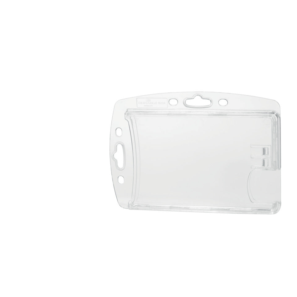 Ausweishalter Doppelbox, 54x85mm, 10 Stück DURABLE 8924 19 DURABLE 892419 10St transp.