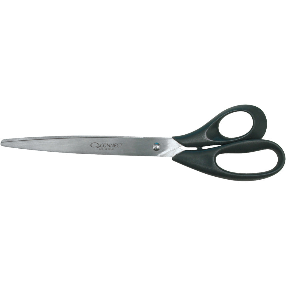 Universalschere, 25,5cm, schwarz Q-CONNECT KF02340 Q-CONNECT KF02340 abgerundet