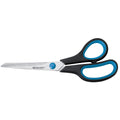 Universalschere Easy Grip, rostfrei, gebogen, asymmetrisch, blau/schwarz, 21 cm WESTCOTT E-30283 00 WESTCOTT E-3028300 Soft Grip