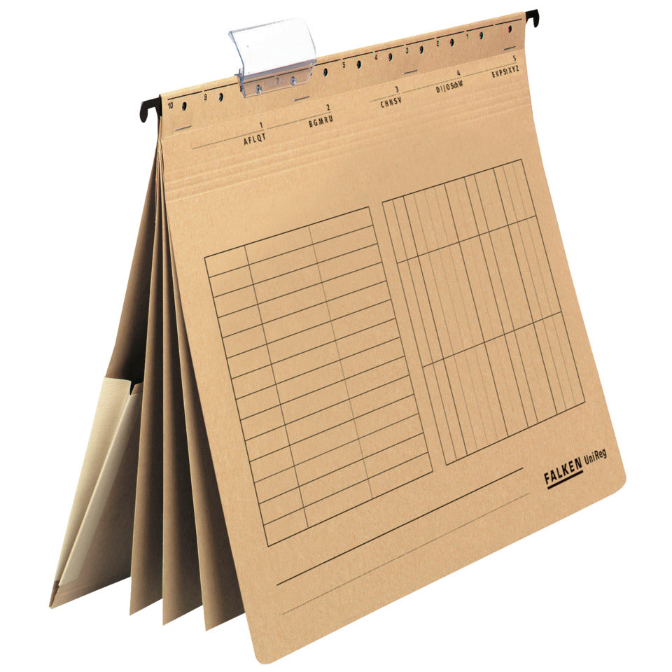 Hängehefter UniReg, A4, 230g/m², kfm. Heftung, natron FALKEN 80002363 FALKEN 80002363 UniReg