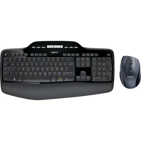 Wireless Desktop MK710 - Tastatur-Maus-Set, kabelbos, schwarz