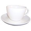 Cappuchino-Tasse, Porzellan, Porzellan, 6 Stück, weiß ESMEYER 433-213 433-213 0,3L 6ST