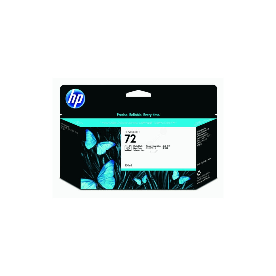 Inkjetpatrone Vivera Nr. 72, 130 ml, Foto-schwarz HP C9370A HP C9370A 130ml Vivera