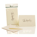 Briefkarte Danke, B6hd, 5/5 Stück, chamois RÖSSLER 1181956008 RÖSSLER 1181956008  DANKE