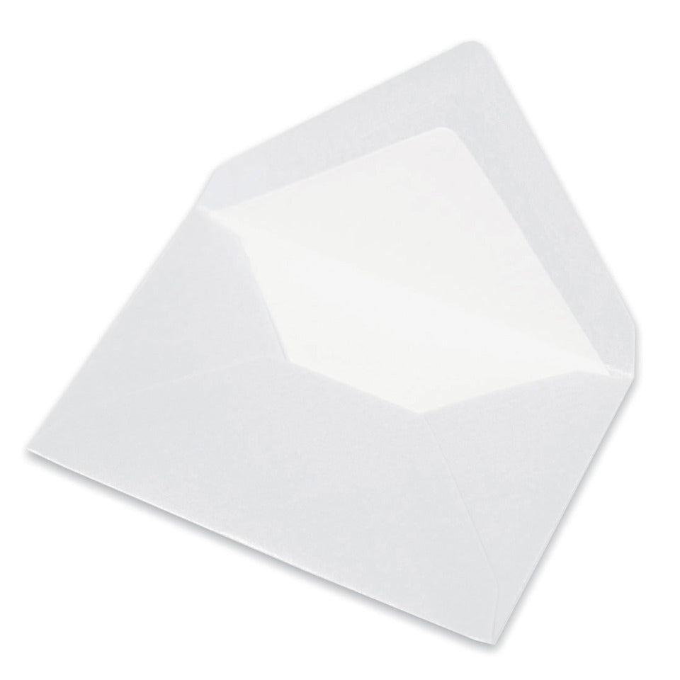 Briefumschlag Paperado, C7, 100g/m², nassklebend, marble white metallic RÖSSLER 164007302 RÖSSLER 164007302   81x114 mm