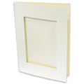 Passepartoutkarte Coloretti eckig, B6, 220g/m², candle light metallic RÖSSLER 164033303 RÖSSLER 164033303 eckig 120x169mm met.