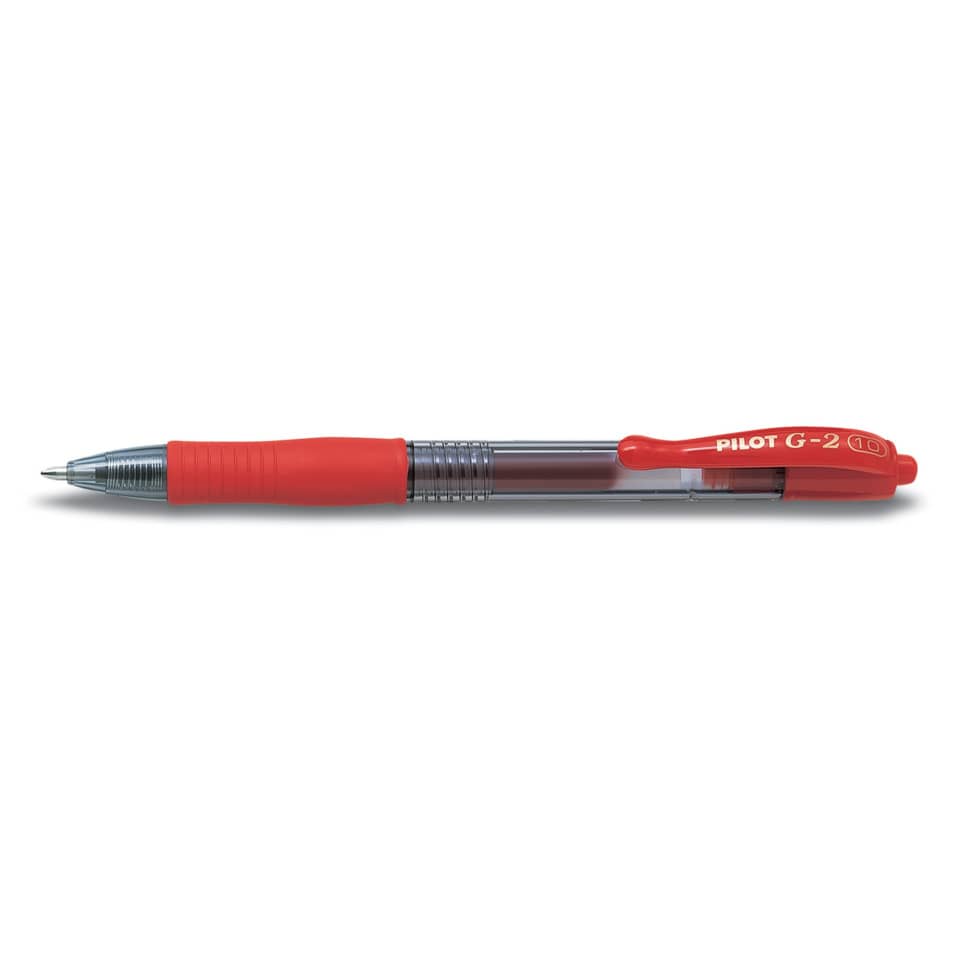 Gelschreiber G2-10, 0,5mm, rot PILOT 2627002