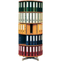 Ordner-Drehsäule, 5 Etagen, Ø810mm, buche REEF R2081BB5 R2081BB5 D81cm