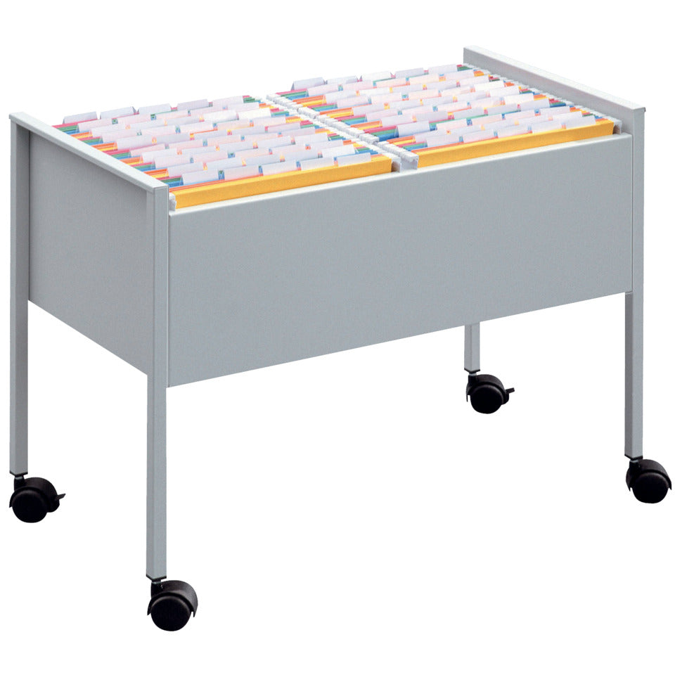 Hängemappenwagen ECONOMY 100 DUO, für 100 Hängemappen A4, grau DURABLE 3082 10 DURABLE 3082 10 ECONOMY100