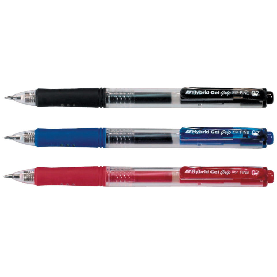 Gel-Tintenroller Hybrid Gel Grip K157, 0,35mm, blau PENTEL K157C PENTEL K157-C Onliner