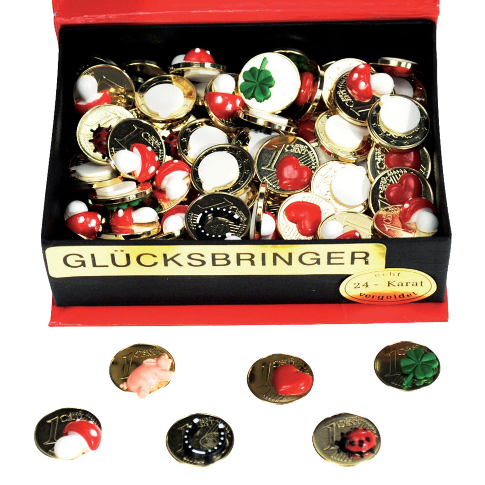 Glücksbringer auf Cent, sortiert  2070