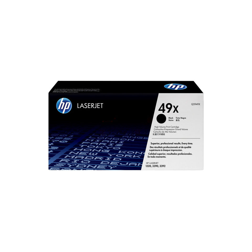 Lasertoner Nr. 49X, 6.000 Seiten, schwarz HP Q5949X