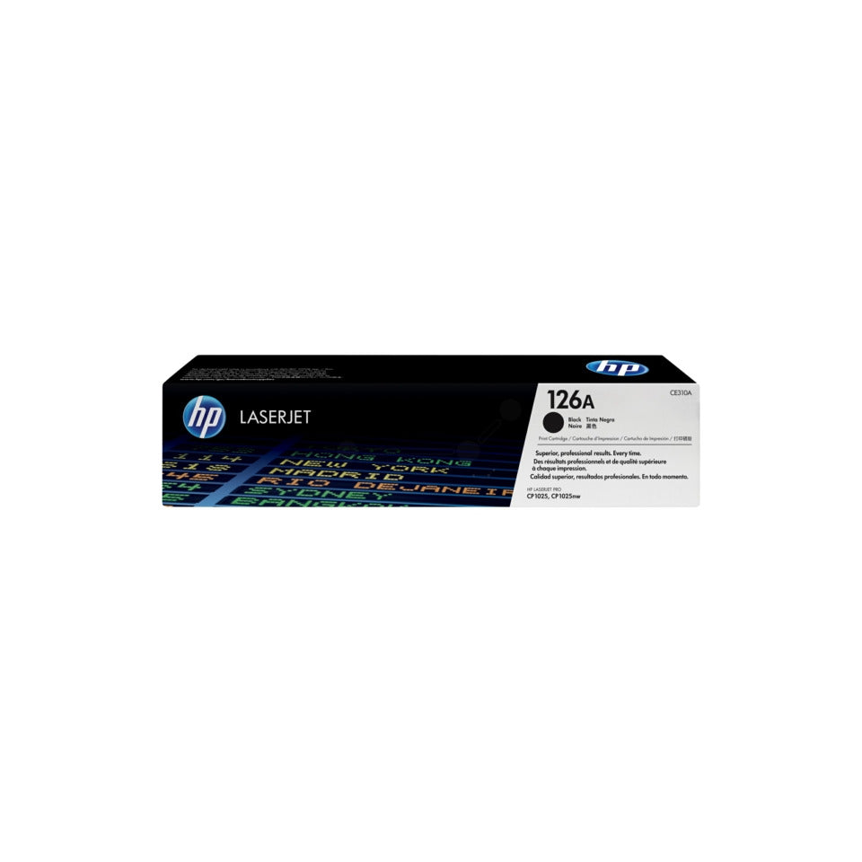 Lasertoner Nr. 126A, 1.200 Seiten, schwarz HP CE310A