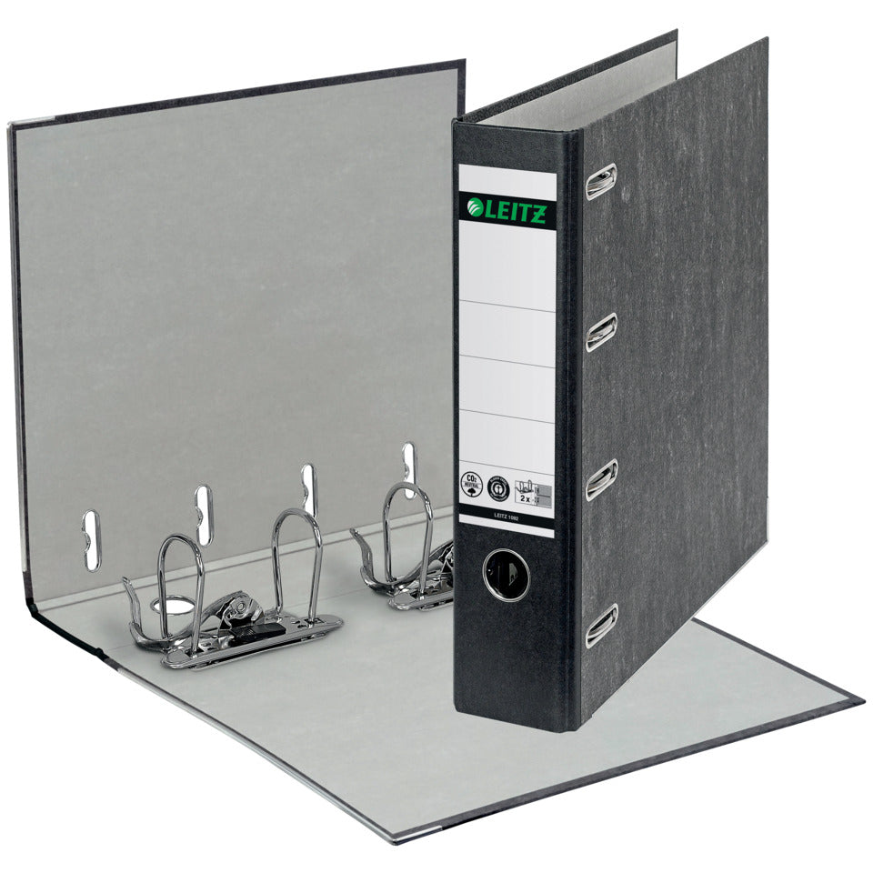 Doppelordner Standard, 2xA5 quer, 75mm, schwarz LEITZ 1092-00-00 LEITZ 10920000 A4 75mm