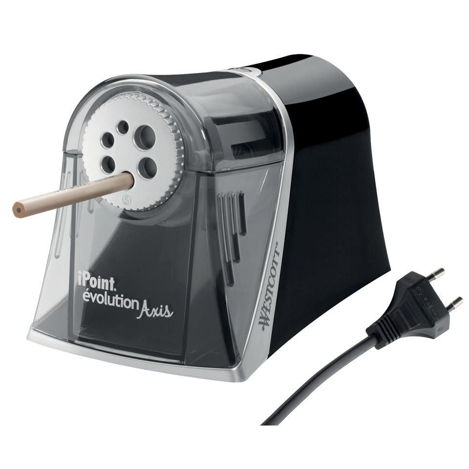 Spitzmaschine iPoint elektrisch schwarz/silber  Netzbetrieb WESTCOTT E-1550900 WESTCOTT E-1550900 Netzbetrieb