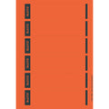 Ordnerrückenschild selbstklebend, 39 x 191 mm, schmal/kurz, 150 Stück, rot LEITZ 1686-20-25 LEITZ 16862025 SK 25x6ST