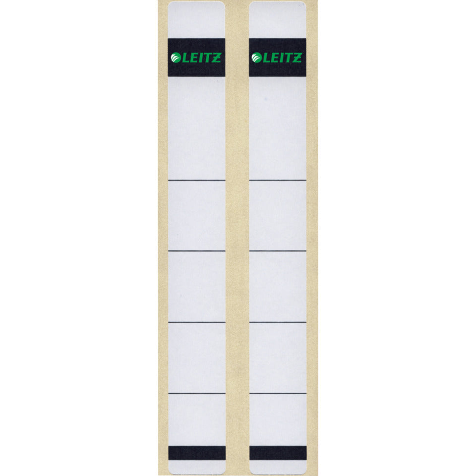 Ordnerrückenschild selbstklebend, 23 x 192 mm, schmal/kurz, 10 Stück, grau LEITZ 1646-00-85 LEITZ 16460085 skl PG 10ST