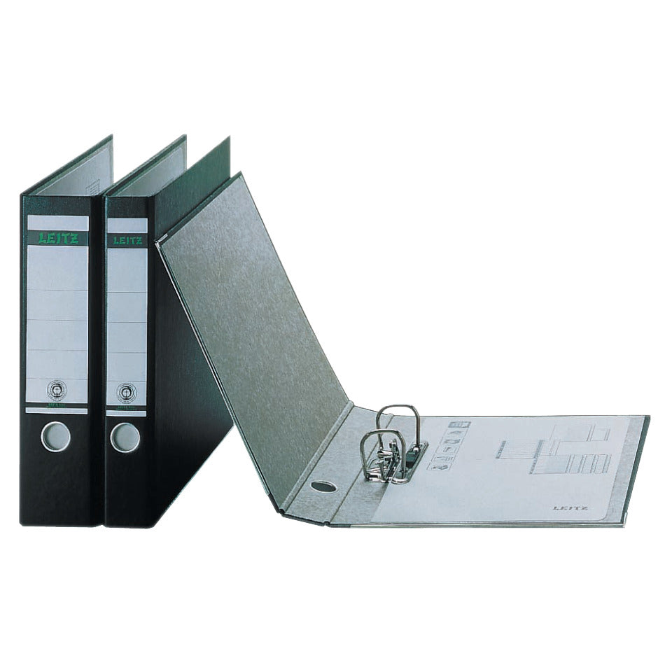 Qualitäts-Ordner 180° ohne Schlitze, A4, 80mm, schwarz LEITZ 1070-00-00 LEITZ 10700000 A4 hoch