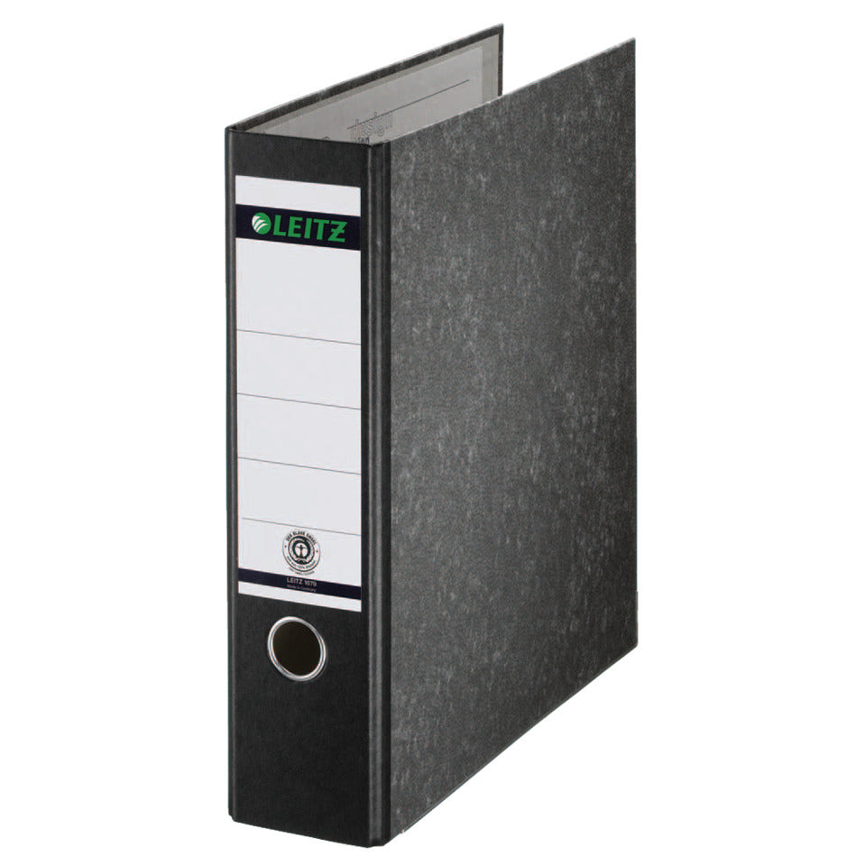 Qualitäts-Ordner 180° ohne Schlitze, A4, 80mm, schwarz LEITZ 1070-00-00 LEITZ 10700000 A4 hoch