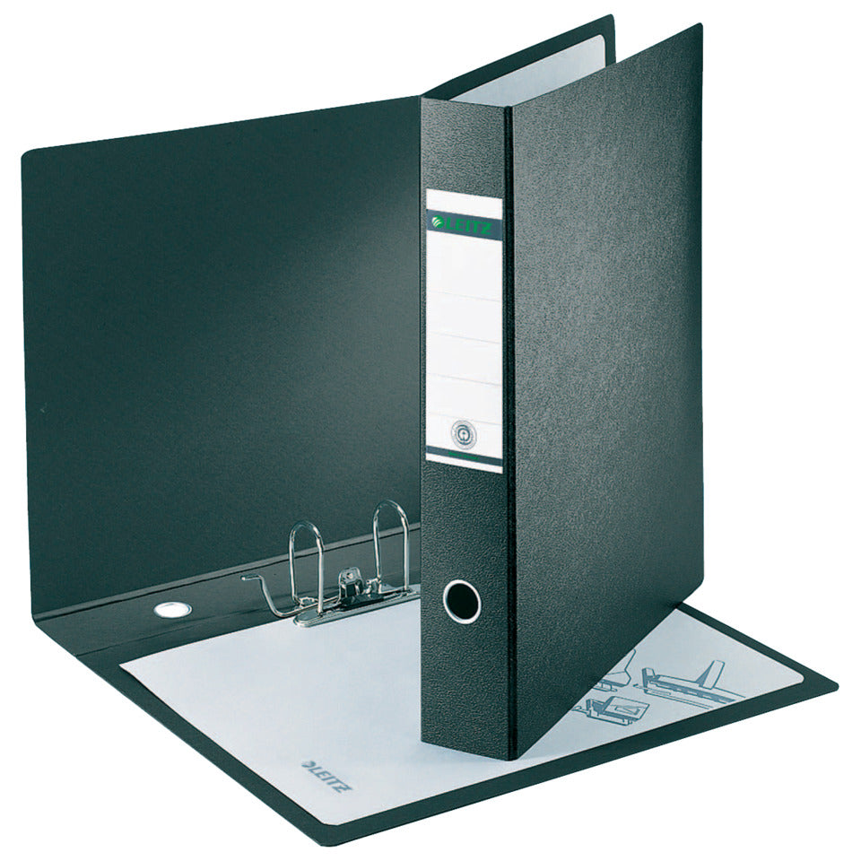 Qualitäts-Ordner 180° Pappe, A3 hoch, 80mm, schwarz LEITZ 1072-00-00 LEITZ 10720000 A3 hoch