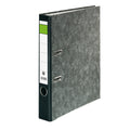 Ordner S50, Wolkenmarmor, A4, 50 mm, grau marmoriert, Rücken schwarz NEUTRAL 80021975F 80021975F Pappe