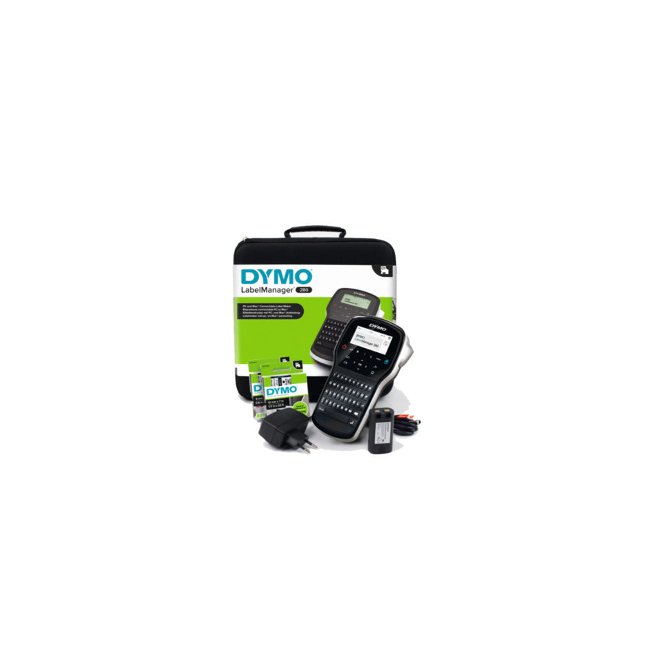 Beschriftungsgerät LabelManager™ 280, QWERTZ-Tastatur DYMO S0968990 DYMO S0968990 i.Koffer