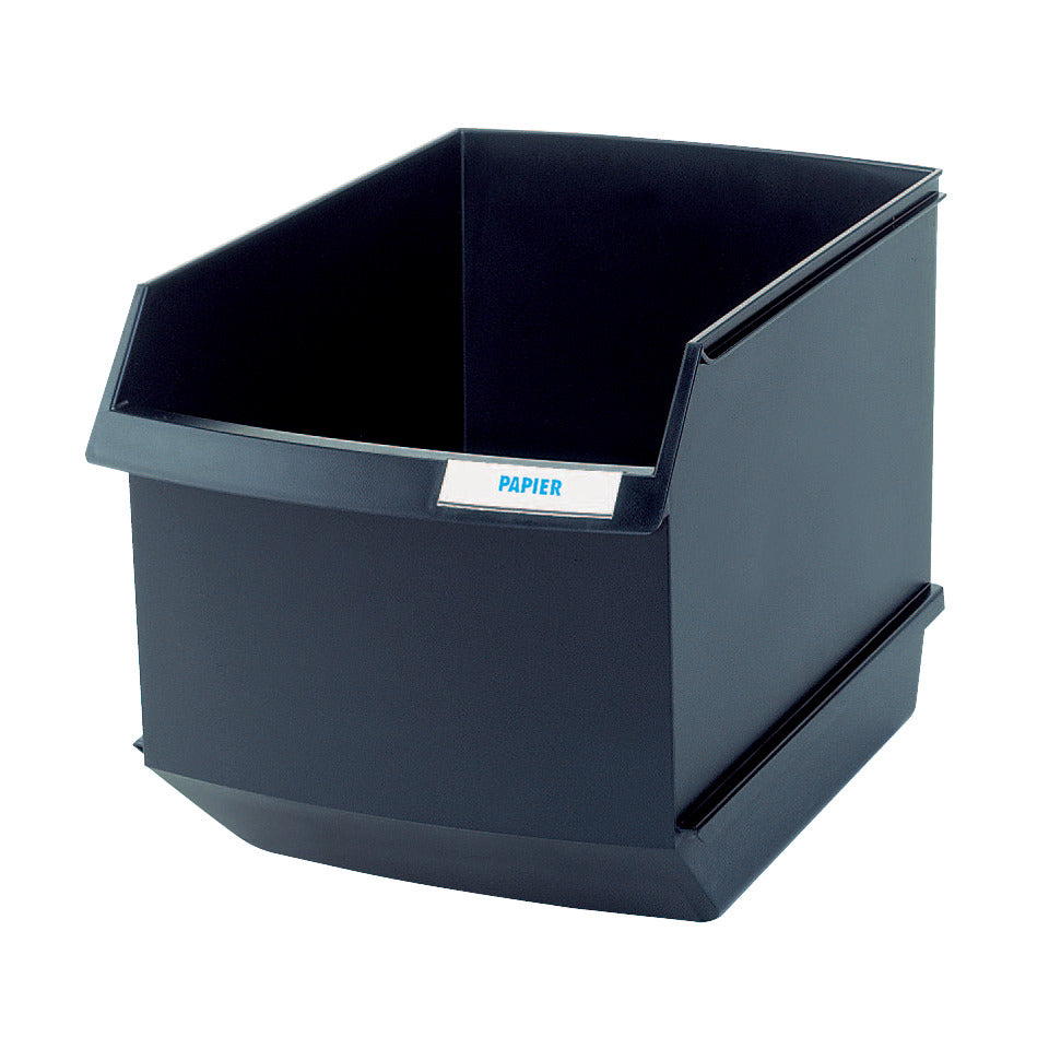 Papierkorb LOGO-DRIVE, 25 Liter, schwarz HAN 1849-13D HAN 1849-13 Logo-Drive