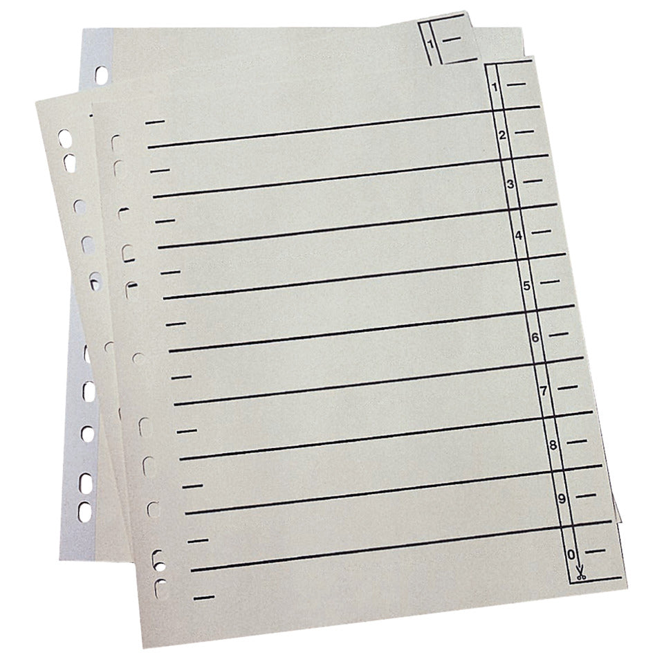 Trennblatt, A4, 190g/m², 100 Stück, chamois  9521108190 9521108190 190g