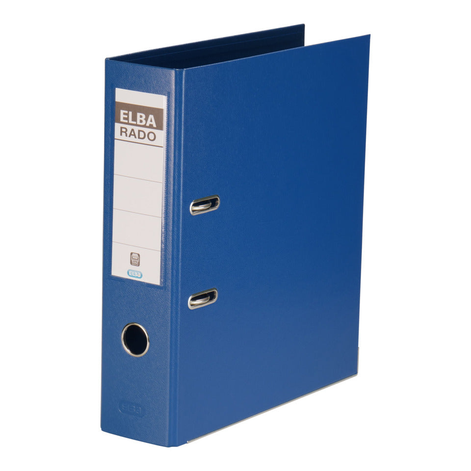 Ordner rado plast, A4, 80mm, blau ELBA 100022626 ELBA 100022626 10497BL