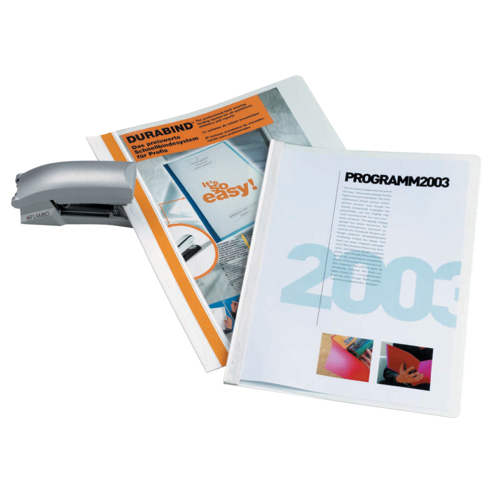 Sichthefter DURABIND®, Hartfolie, 250 x 300 mm, weiß DURABLE 2250 02 DURABLE 2250 02 A4