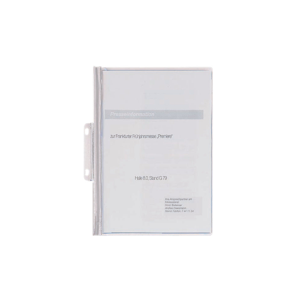 Sichthefter DURABIND®, Hartfolie, 250 x 300 mm, weiß DURABLE 2250 02 DURABLE 2250 02 A4