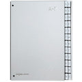 Pultordner A-Z, A4, 24-teilig, silber PAGNA 24249-14 PAGNA 24249-14  24-teilig