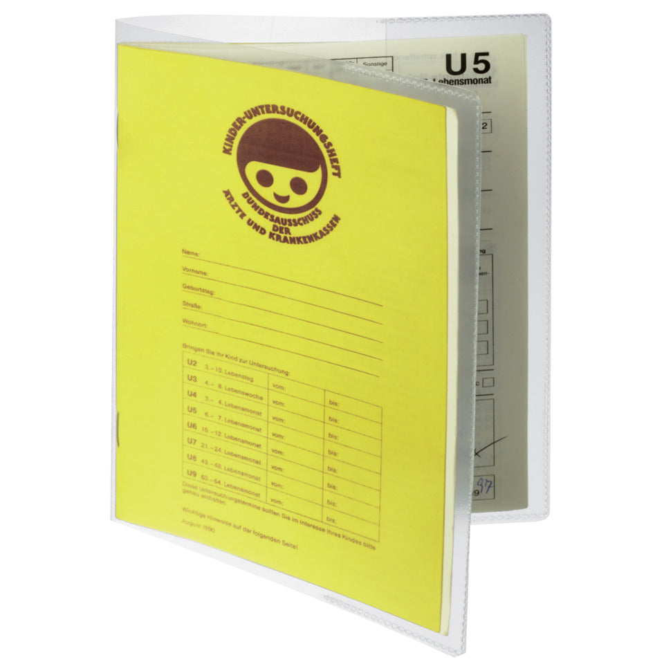 Doppelhülle dokumentenecht, A6, transparent DURABLE 2140 19