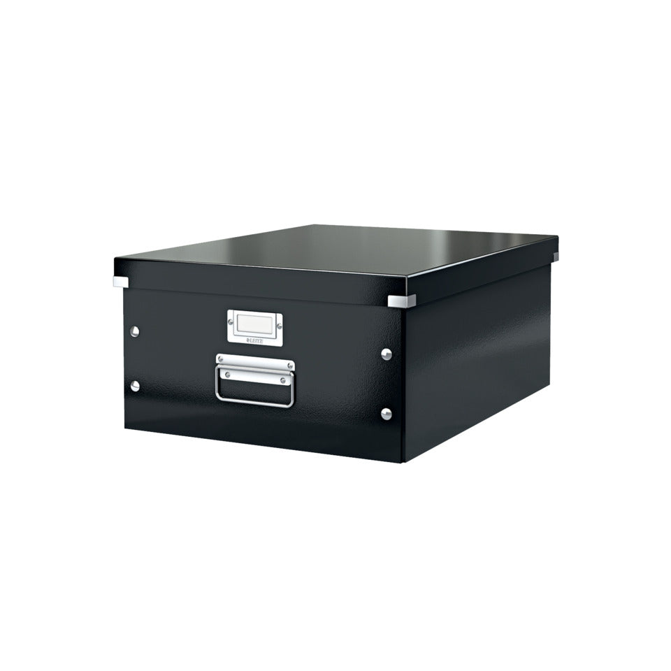 Archivbox Click & Store WOW Groß, Graukarton, schwarz LEITZ 6045-00-95 LEITZ 6045-00-95 Click&Store